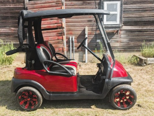 2020 Club Car Precedent Ruby Red Golf Cart- Electric